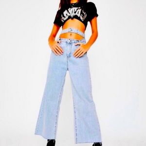 The Kript Dolls Kill Cotton Jeans Medium New with tags Streetwear